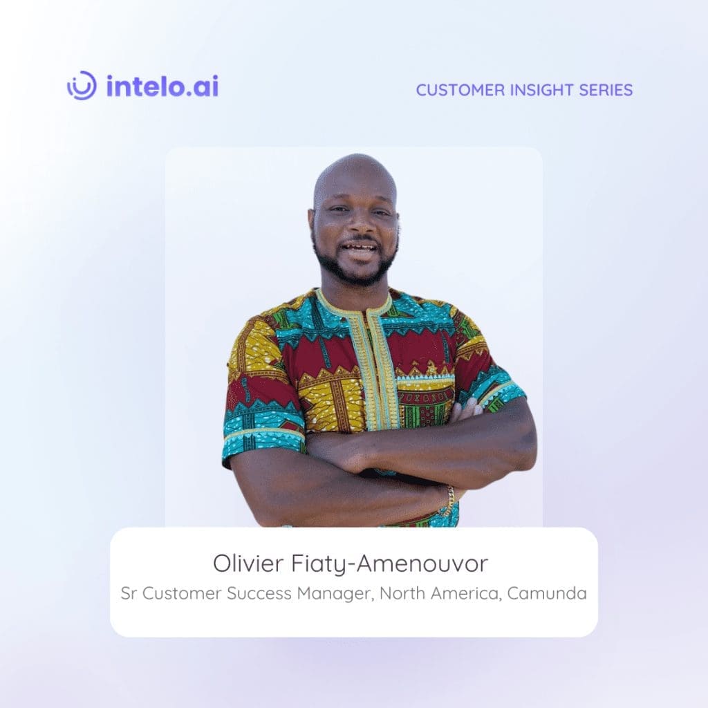 Olivier Fisty-Amenouvor - Senior Customer Success Manager at Camunda.